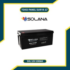 Baterai VRLA Solana Sol 12V 200AH