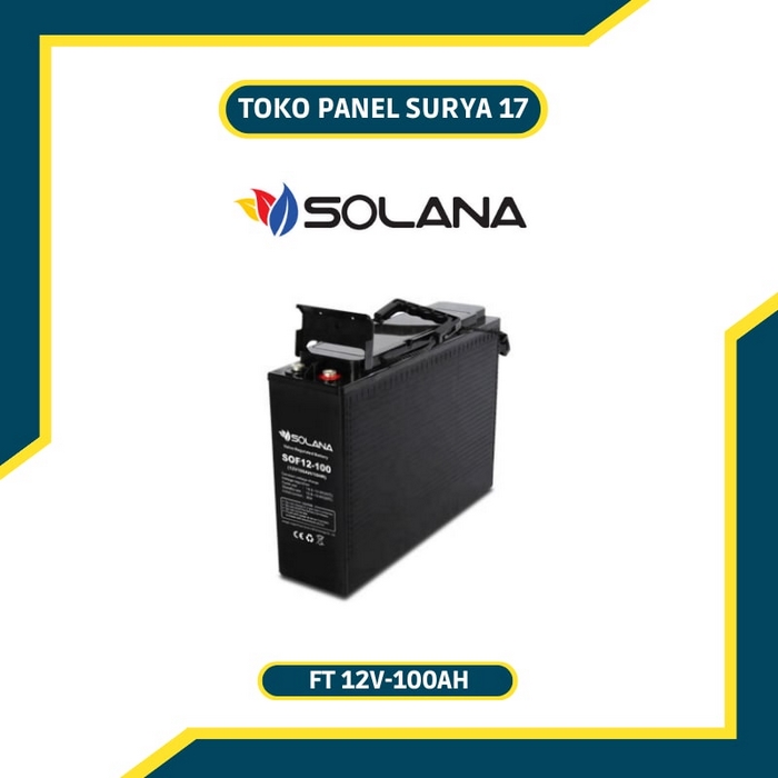 Baterai VRLA Solana FT 12V 100AH