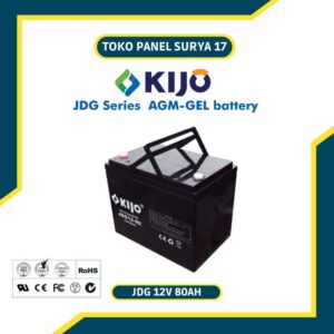 Baterai VRLA Kijo JDG 12V 80AH