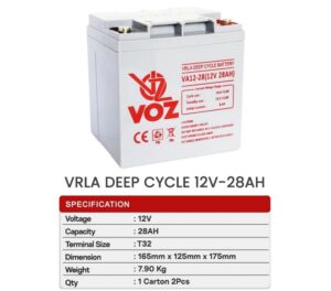 VRLA Deep Cycle 12V 28AH