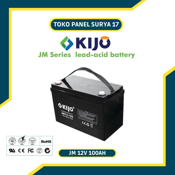 Baterai VRLA Kijo JM 12V 100AH