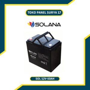 Baterai VRLA Solana Sol 12V 50AH