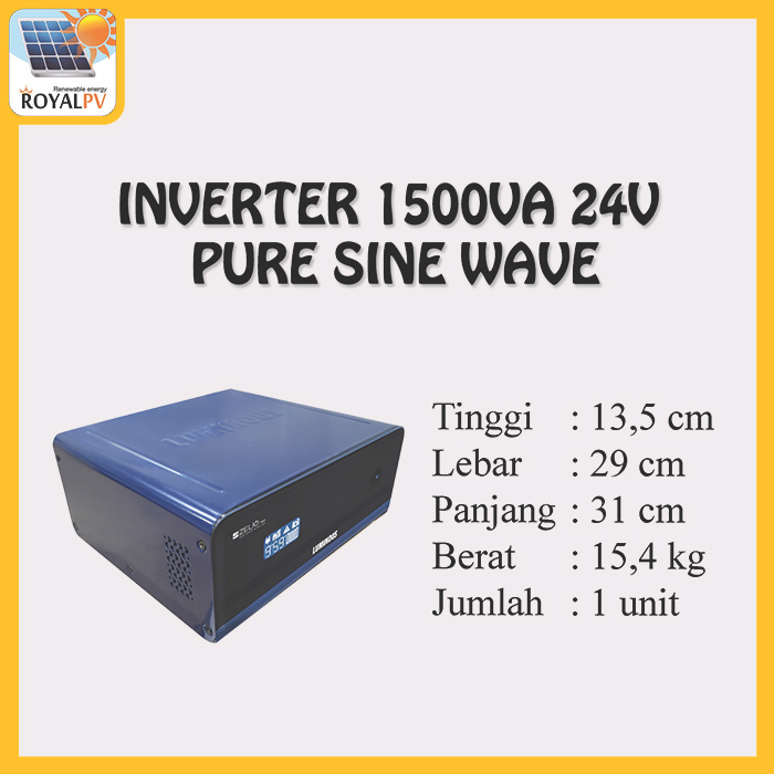 Inverter Luminous Zelio 1500VA - 24 V