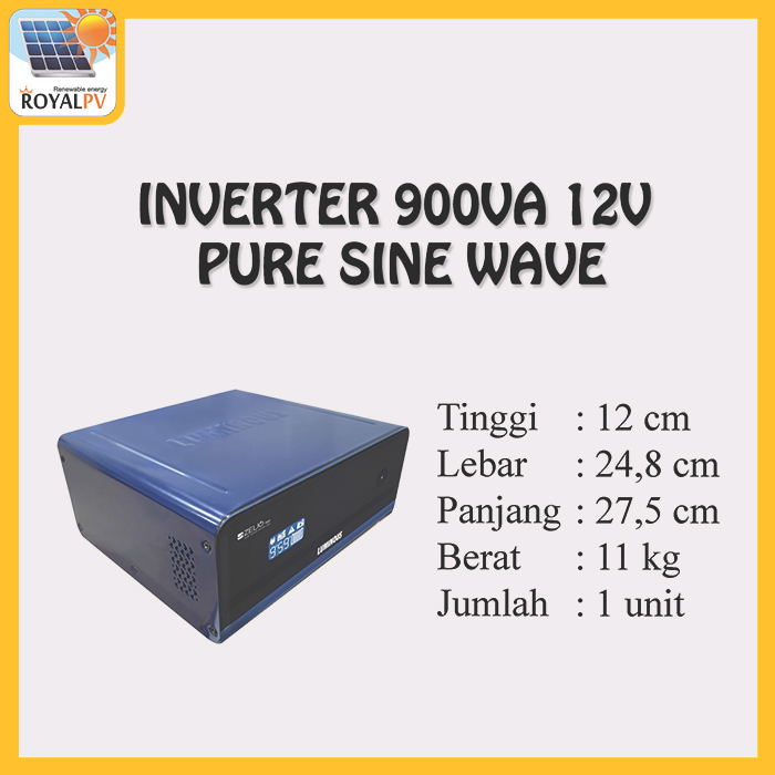 Inverter Luminous Zelio 900VA - 12 V