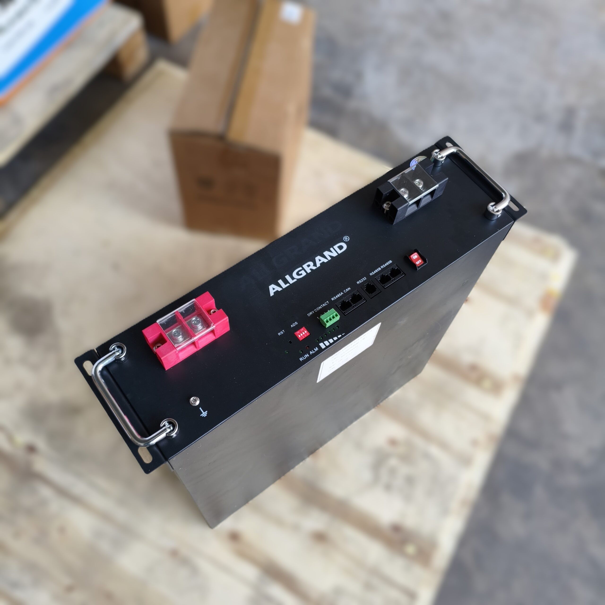 ALLGRAND Baterai LiFePO4 48V 100Ah 4.8kWh Cell Lithium Iron Phosphate